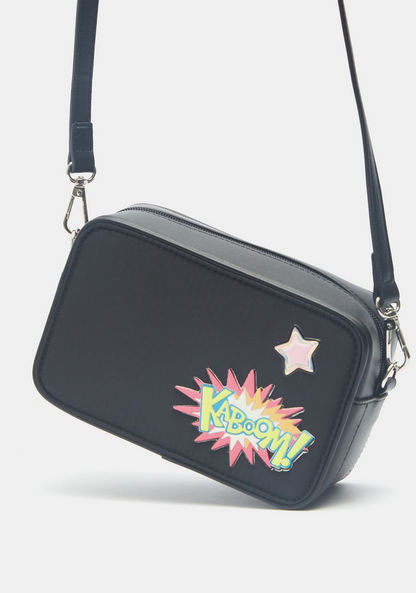 Missy Patch Accented Crossbody Bag with Detachable Strap-Women%27s Handbags-image-1