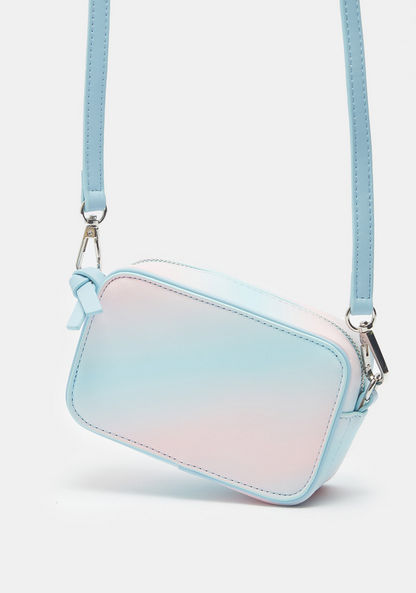 Missy Two-Tone Crossbody Bag with Zip Closure-Women%27s Handbags-image-1