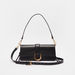 Celeste Solid Satchel Bag with Buckle Accent-Women%27s Handbags-thumbnailMobile-0