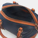 Celeste Solid Bowler Bag with Detachable Strap and Zip Closure-Women%27s Handbags-thumbnail-4