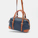 Celeste Solid Bowler Bag with Detachable Strap and Zip Closure-Women%27s Handbags-thumbnailMobile-6