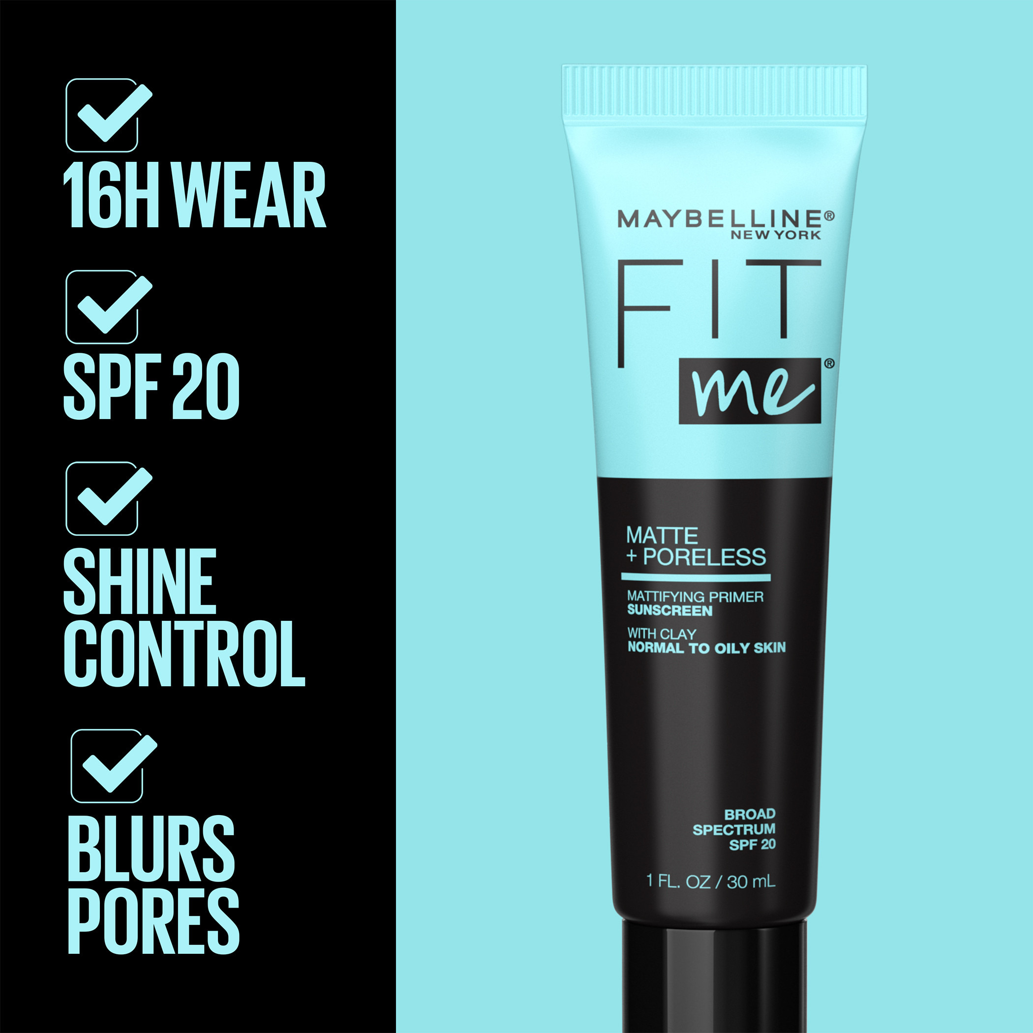 برايمر فيت مي مع عامل حماية من الشمس 20 من مايبيلين نيويورك-beautyandpersonalcare-makeup-face-faceprimers-image-3