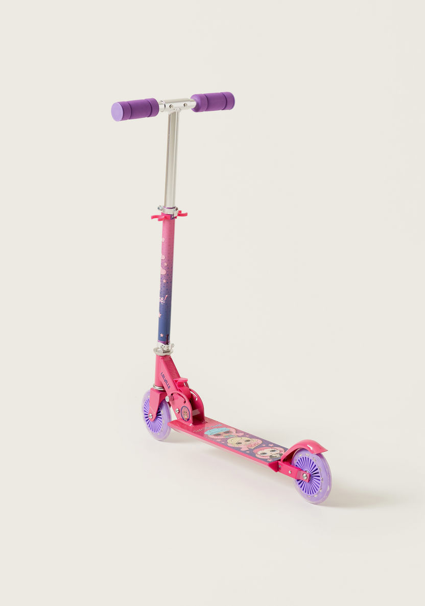 L.O.L Surprise! Printed 2-wheel Scooter with Adjustable Handlebars-Bikes and Ride ons-image-2
