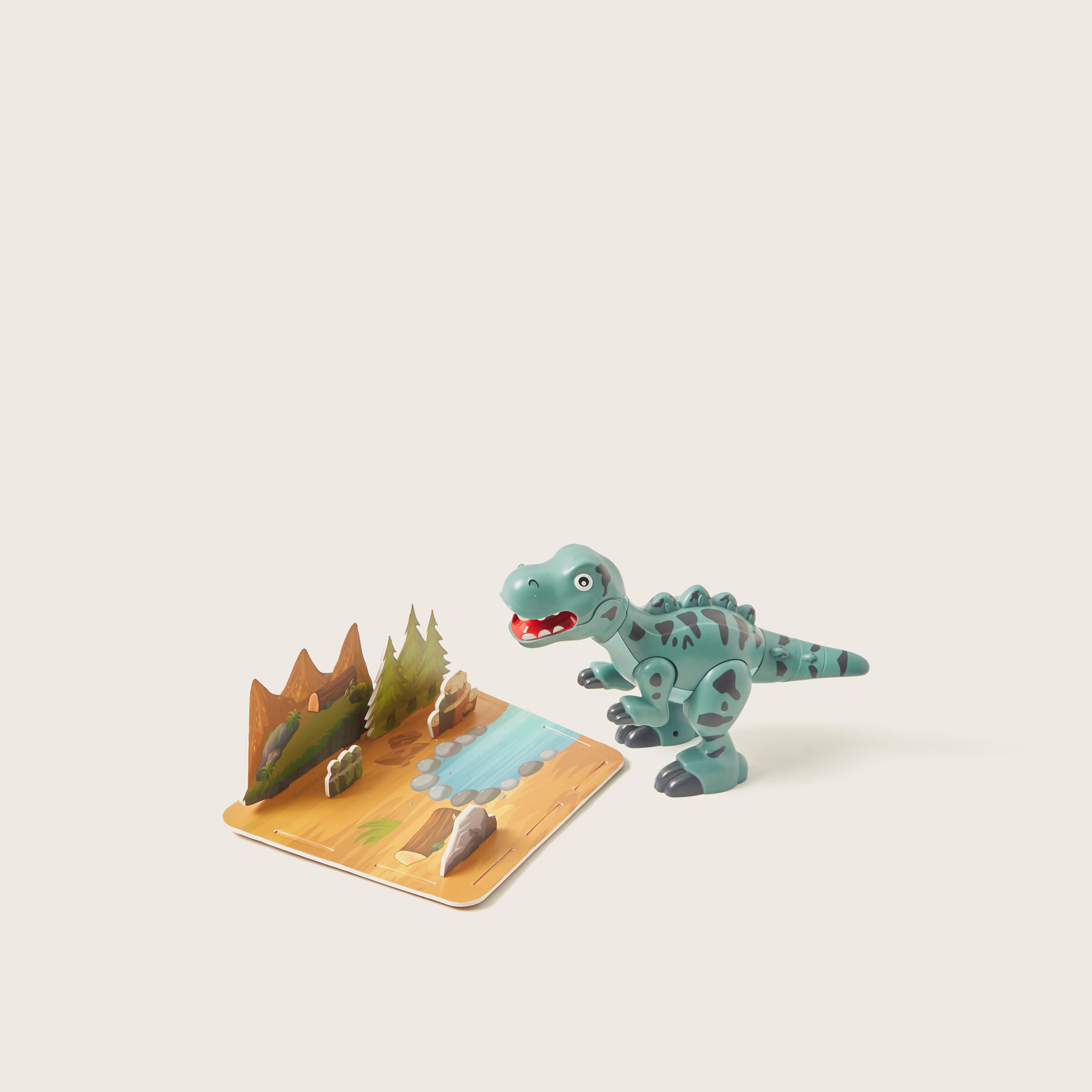 Magnetic Dinosaur Playset - 7 Pieces-toys-buildingblocks-blocks-image-1