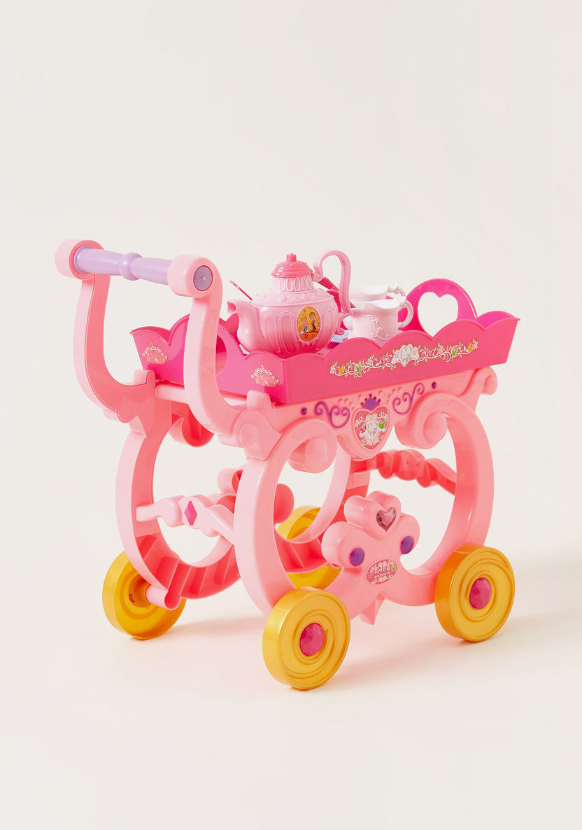 Nan Qi Toys Tea Cart Set-Role Play-image-2