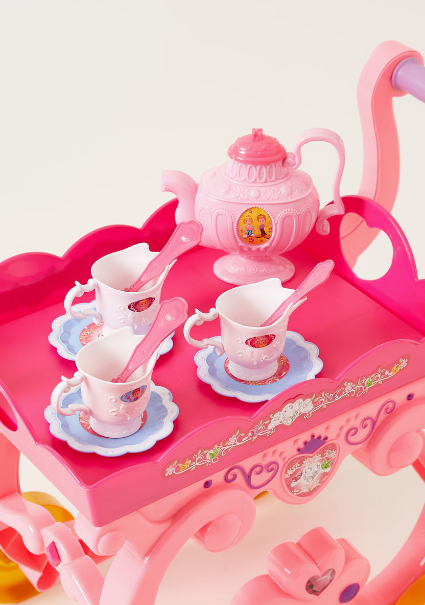 Nan Qi Toys Tea Cart Set-Role Play-image-4