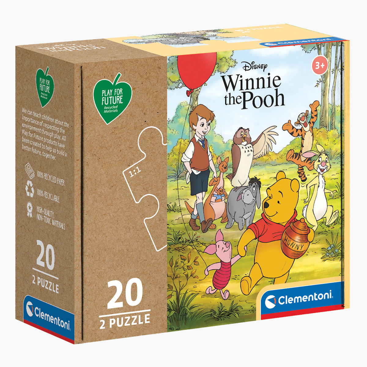 Buy Clementoni Winnie The Pooh 20-Piece Puzzle - Set of 2 Online ...