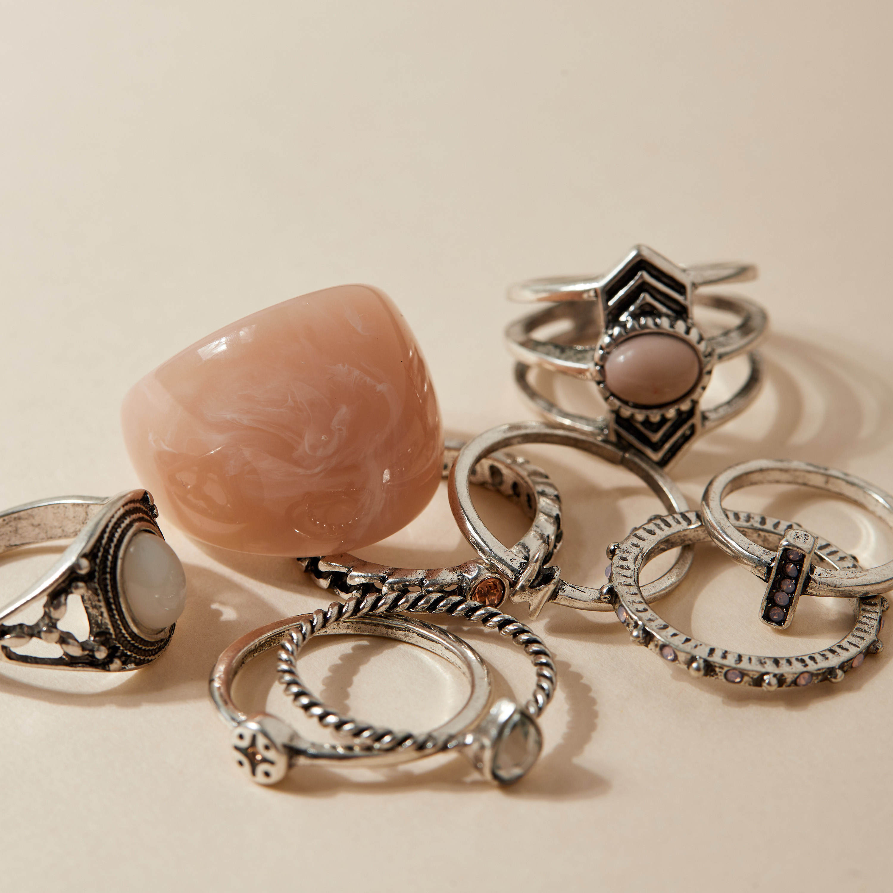 Assorted Ring - Set of 9-women-watchesandjewellery-jewellery-rings-image-3