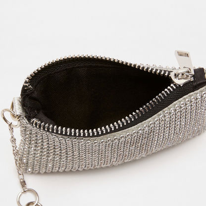 Missy Studded Pouch with Zip Closure