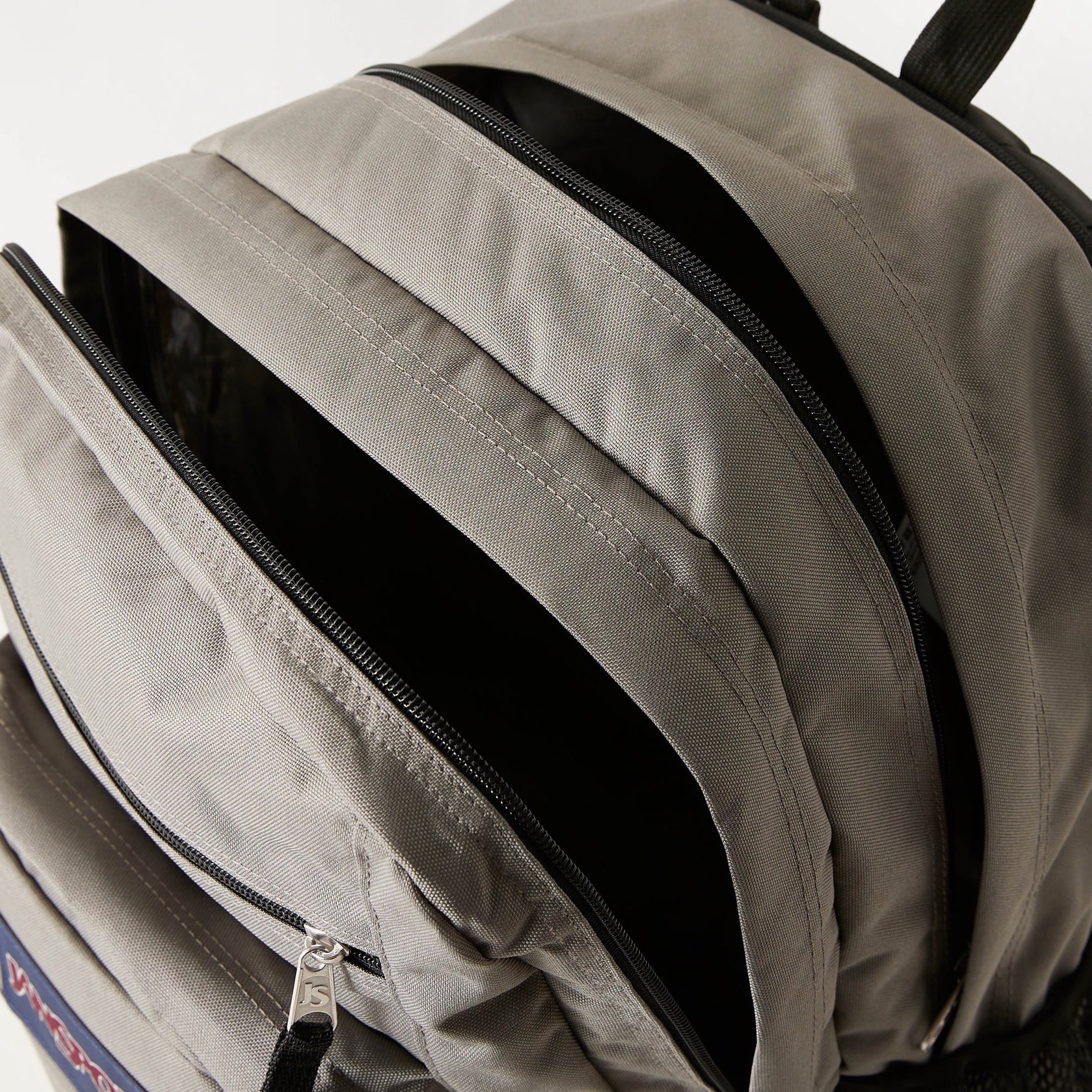 Jansport Solid Zipper Backpack with Adjustable Shoulder Straps - 32x14x41 cms Lifetime Warranty-school-bagsandbackpacks-backpacks-image-5