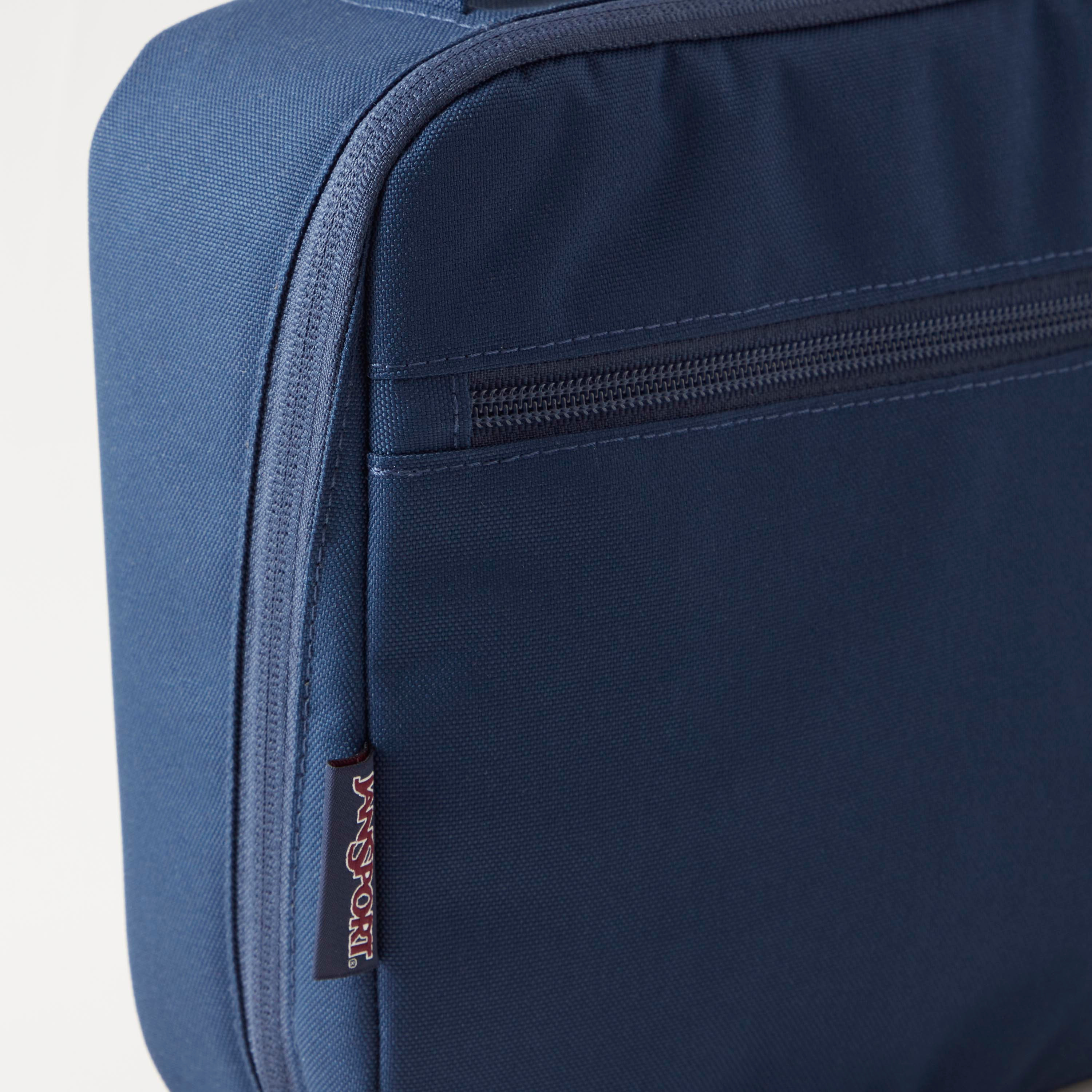 Jansport Solid Lunch Bag with Zip Closure and Handle - Lifetime Warranty-school-lunchessentials-lunchbags-image-3