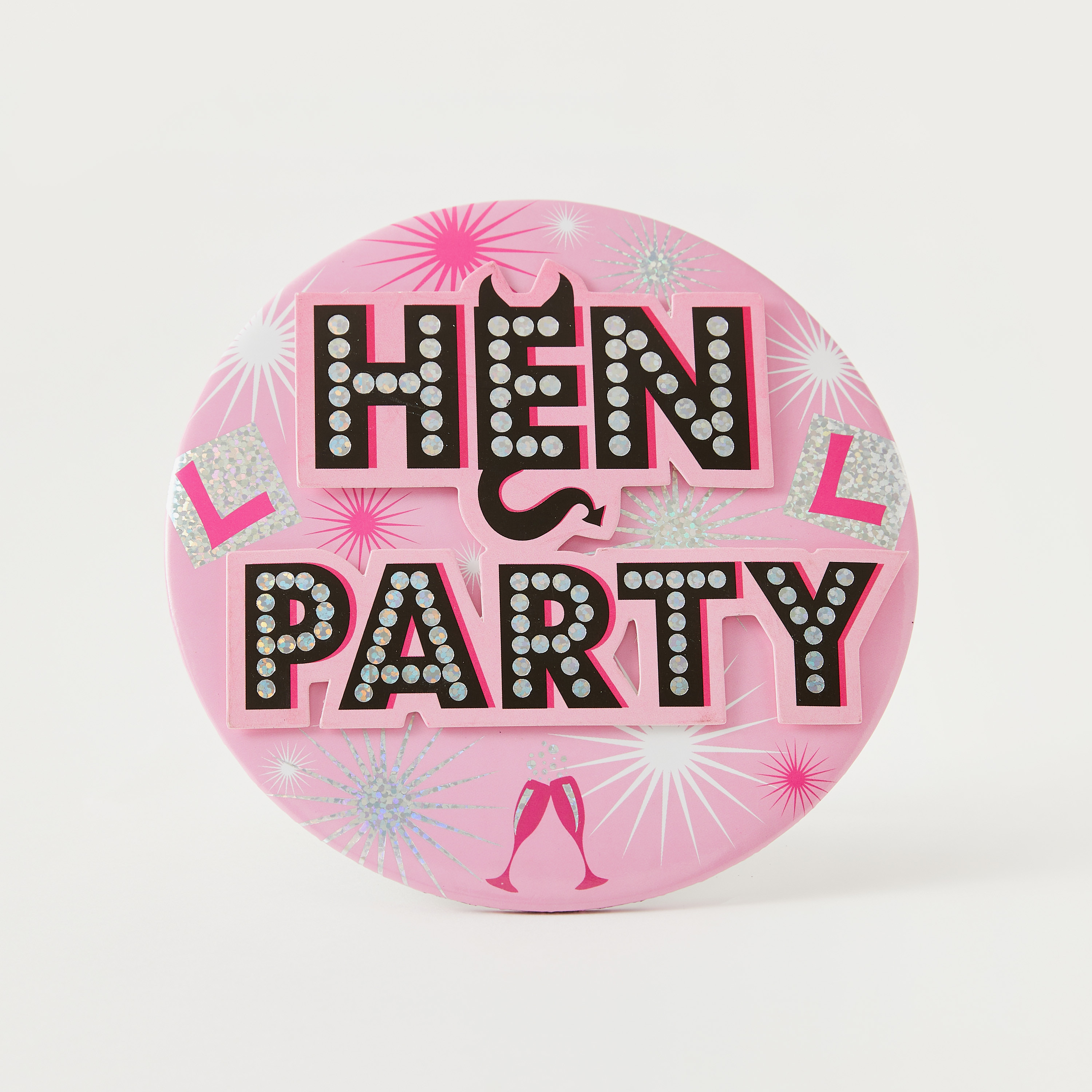 Buy Fun House Hen Party Jumbo Badge Online Centrepoint Oman