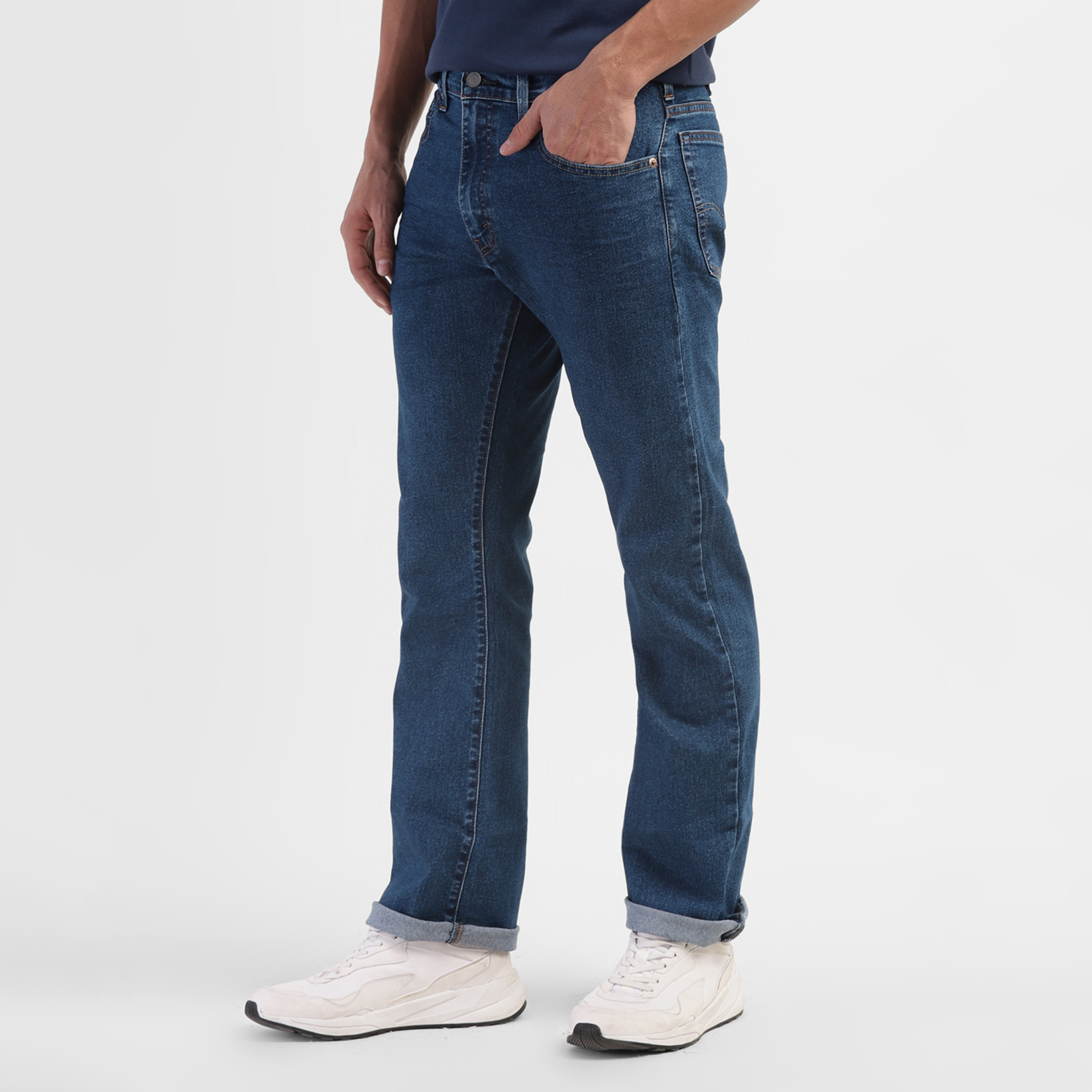 بنطال جينز من ليفايز 517 بمتوسط الارتفاع مع مزين بجيب ذو بوت كات-men-clothing-bottoms-jeans-image-8