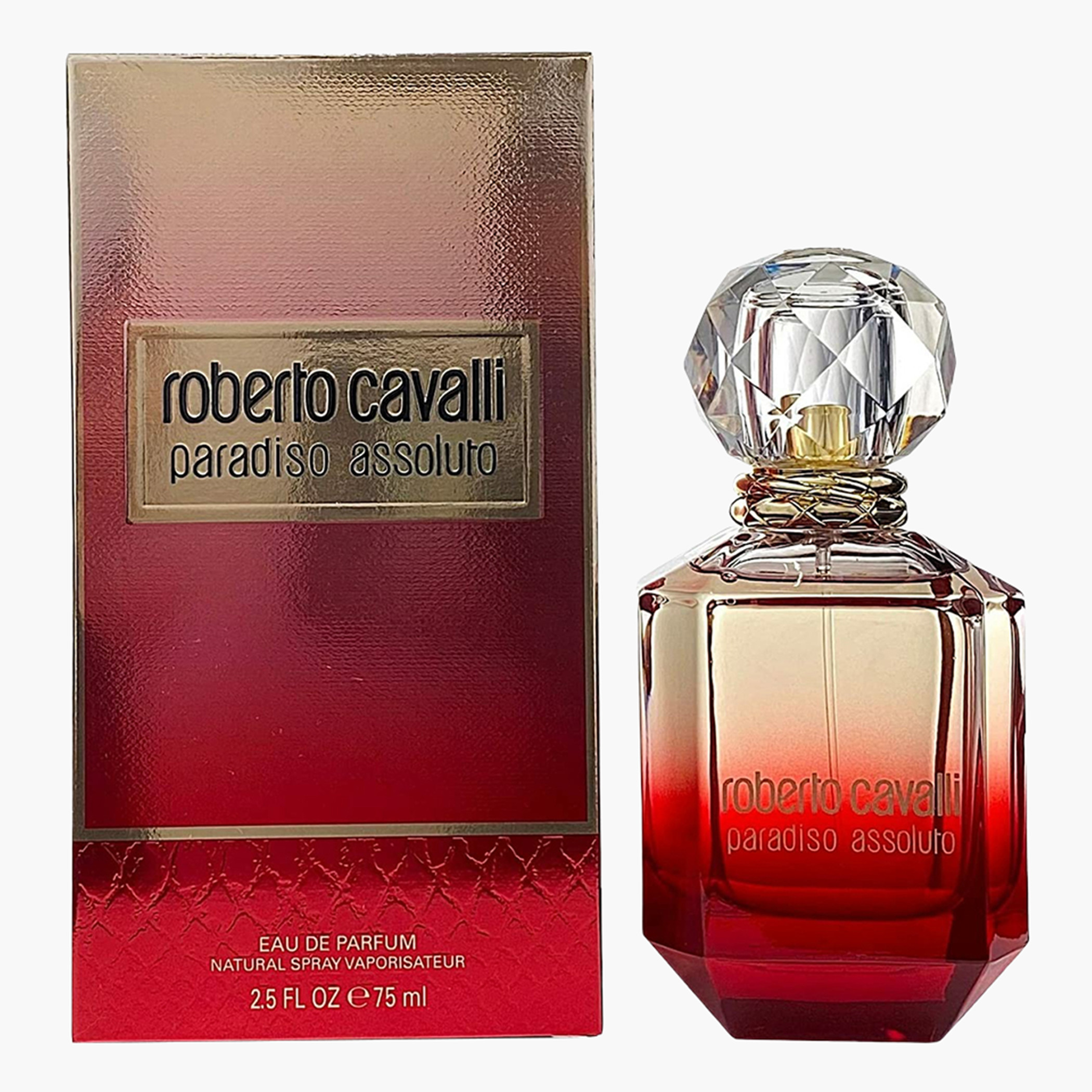 Buy Roberto Cavalli Paradiso Assoluto Eau De Parfum for Women 75