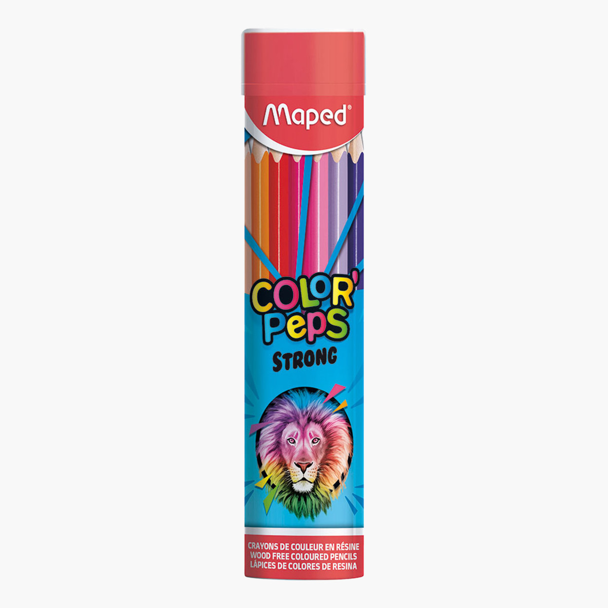 أقلام تلوين رصاص كلر بيبس سترونج من مابيد - مجموعة من 24-school-stationery-pensandpencils-image-1