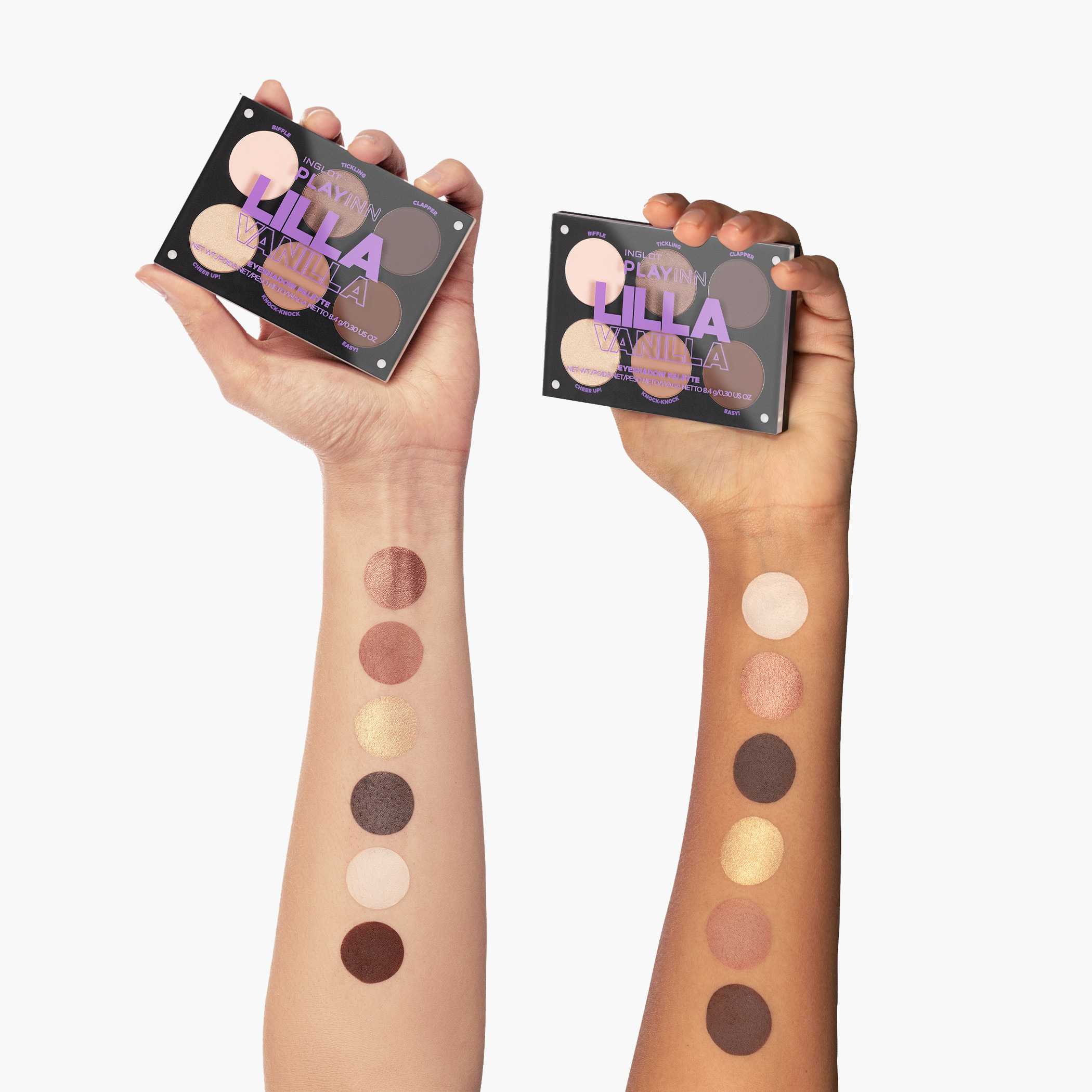 Inglot Cosmetics Playinn Sheen Tangerine Eyeshadow Palette-beautyandpersonalcare-makeup-eyes-eyeshadows-image-2