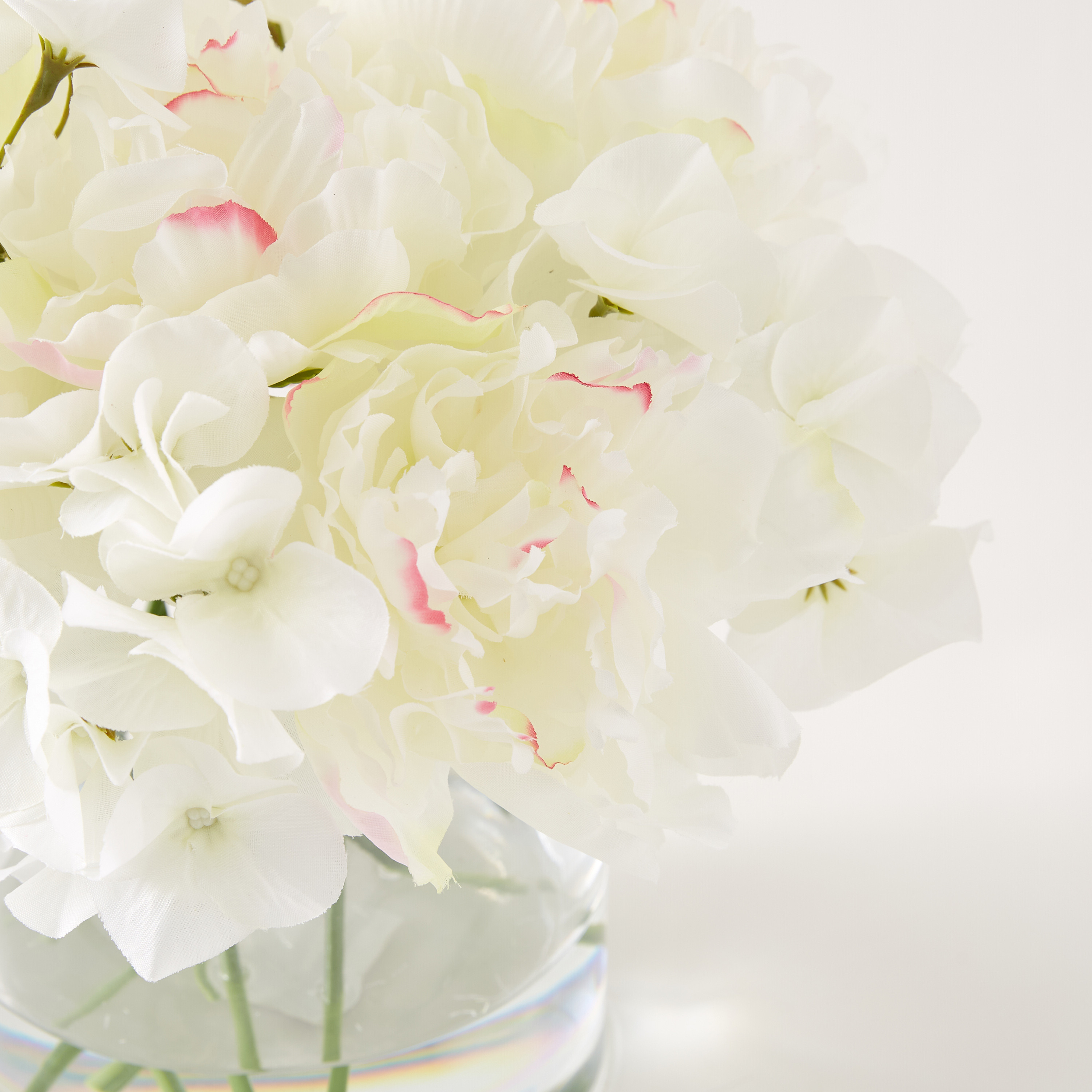 باقة أزهار الفاوانيا صغيرة مع مزهرية أسطوانية من بلومر - 25 سم-household-gardenandoutdoor-artificialflowersandplants-flowers-image-3