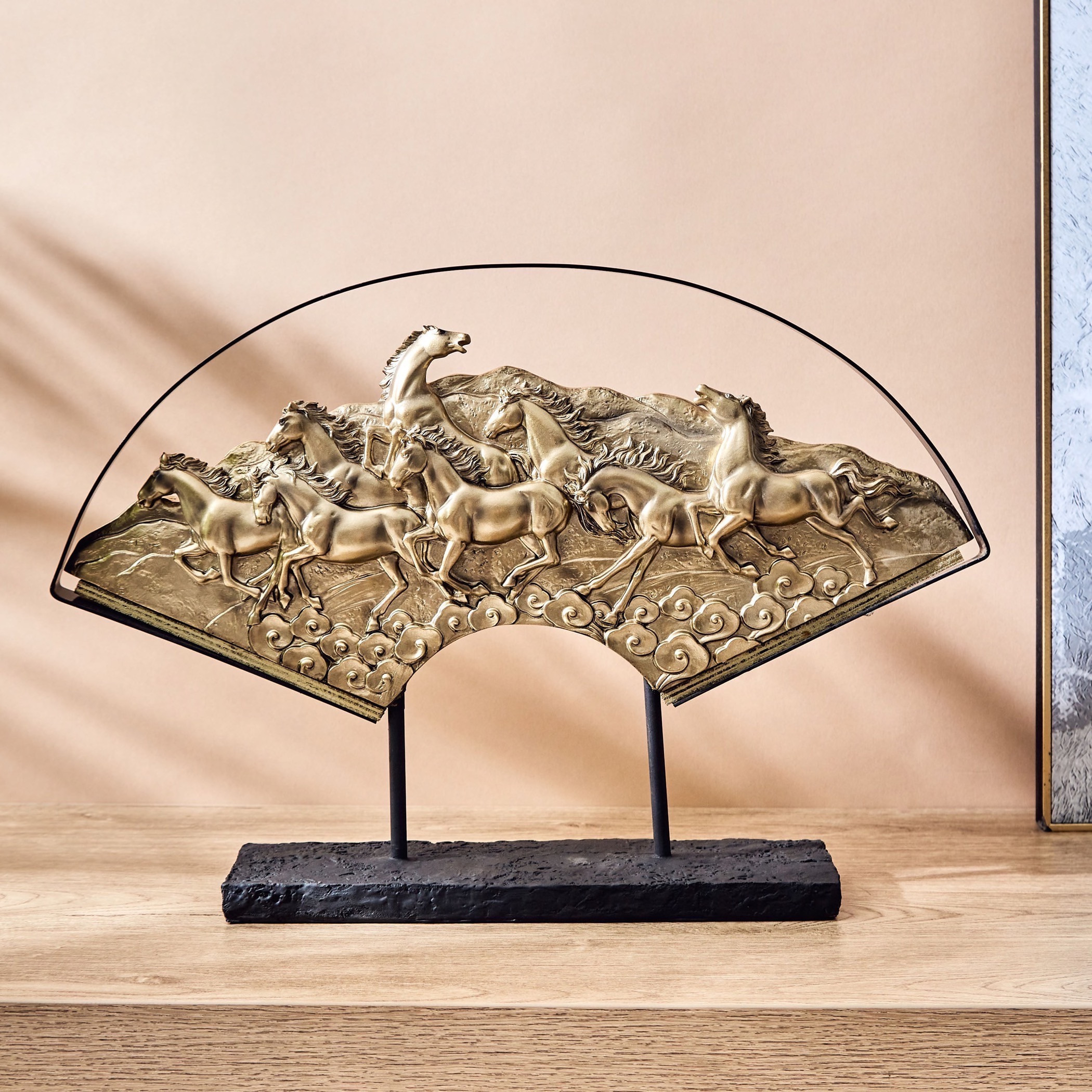 Horse Decorative Accent - 49x9x34 cms-household-decor-decorativeobjectsandsculptures-image-2