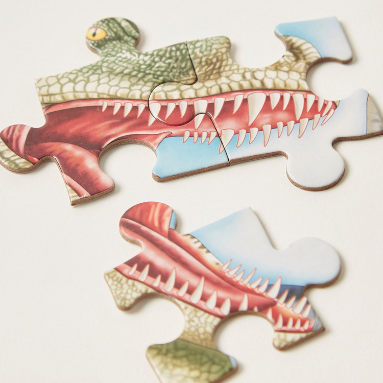 Alligator Dinosaur 48-Piece Puzzle