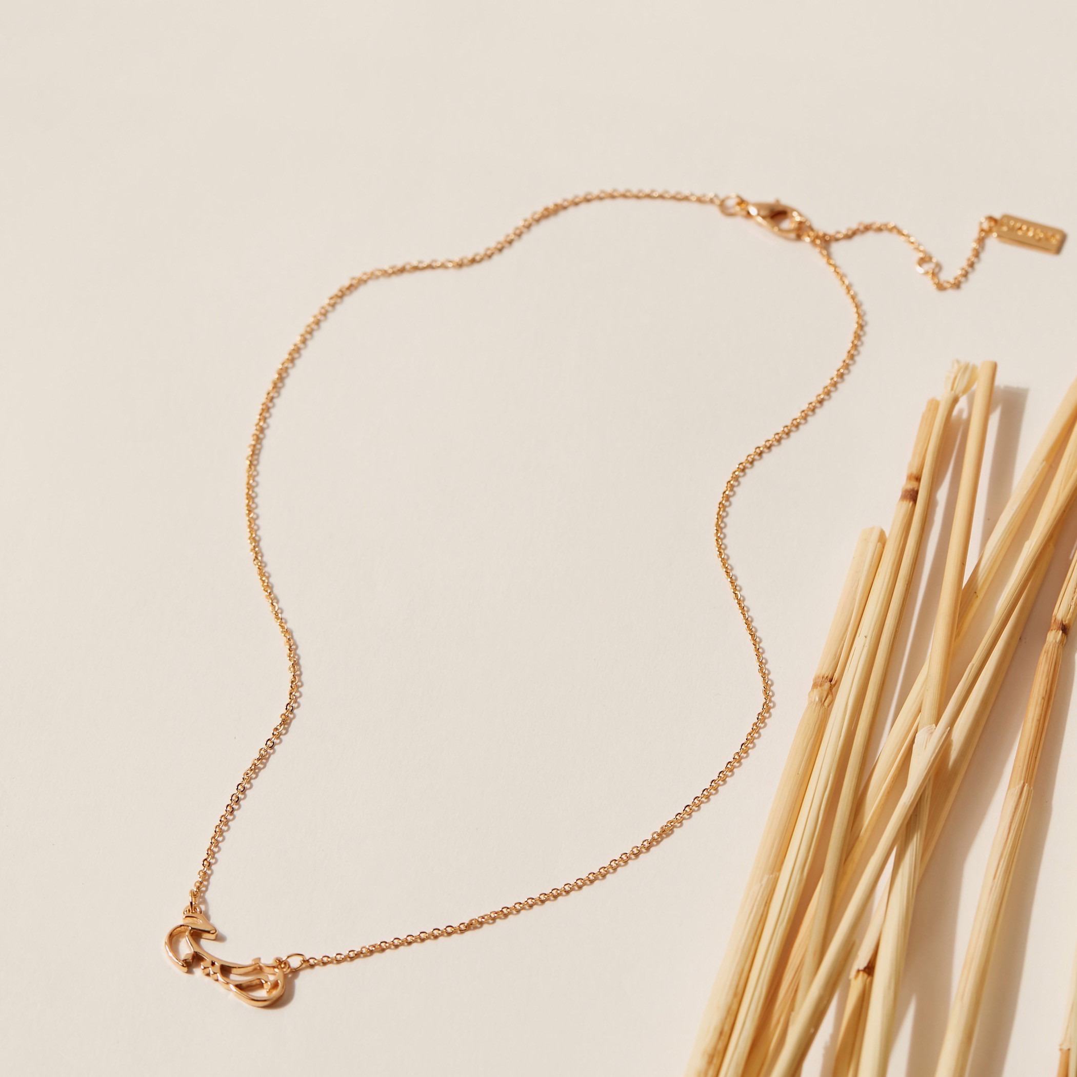 Gold-Tone Arabic Name Pendant Necklace-women-watchesandjewellery-jewellery-necklacesandpendants-image-2