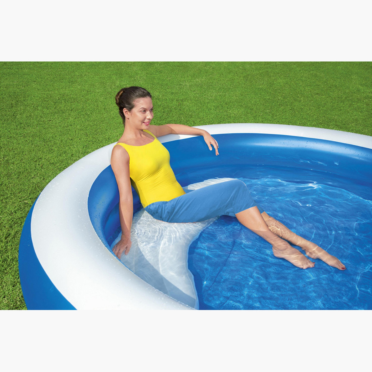 Bestway Summer Days Inflatable Family Pool - 13.5x39x39 cms-toys-outdoor-poolandbeach-pools-image-3