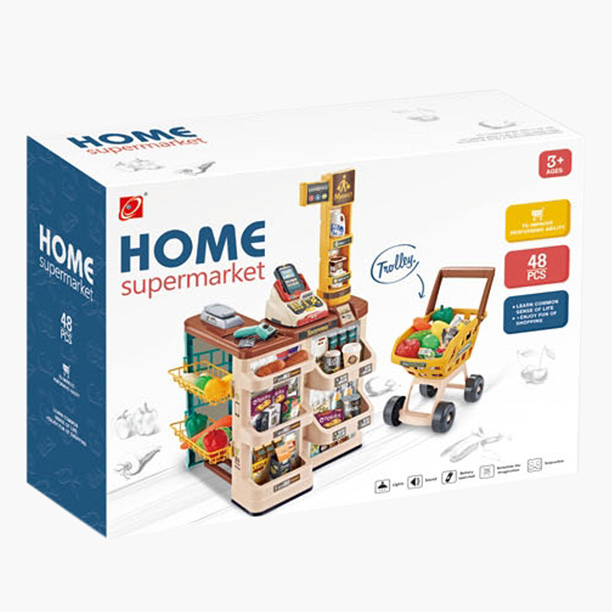 مجموعة ألعاب سوبر ماركت من بسمة-toys-roleplay-supermarketandshoppingsets-image-9