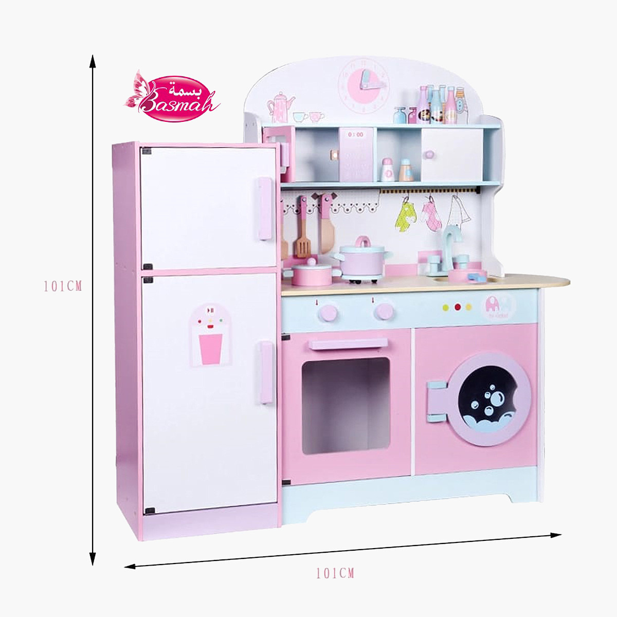 مجموعة لعب مطبخ خشبي من بسمة-toys-roleplay-kitchensets-image-3