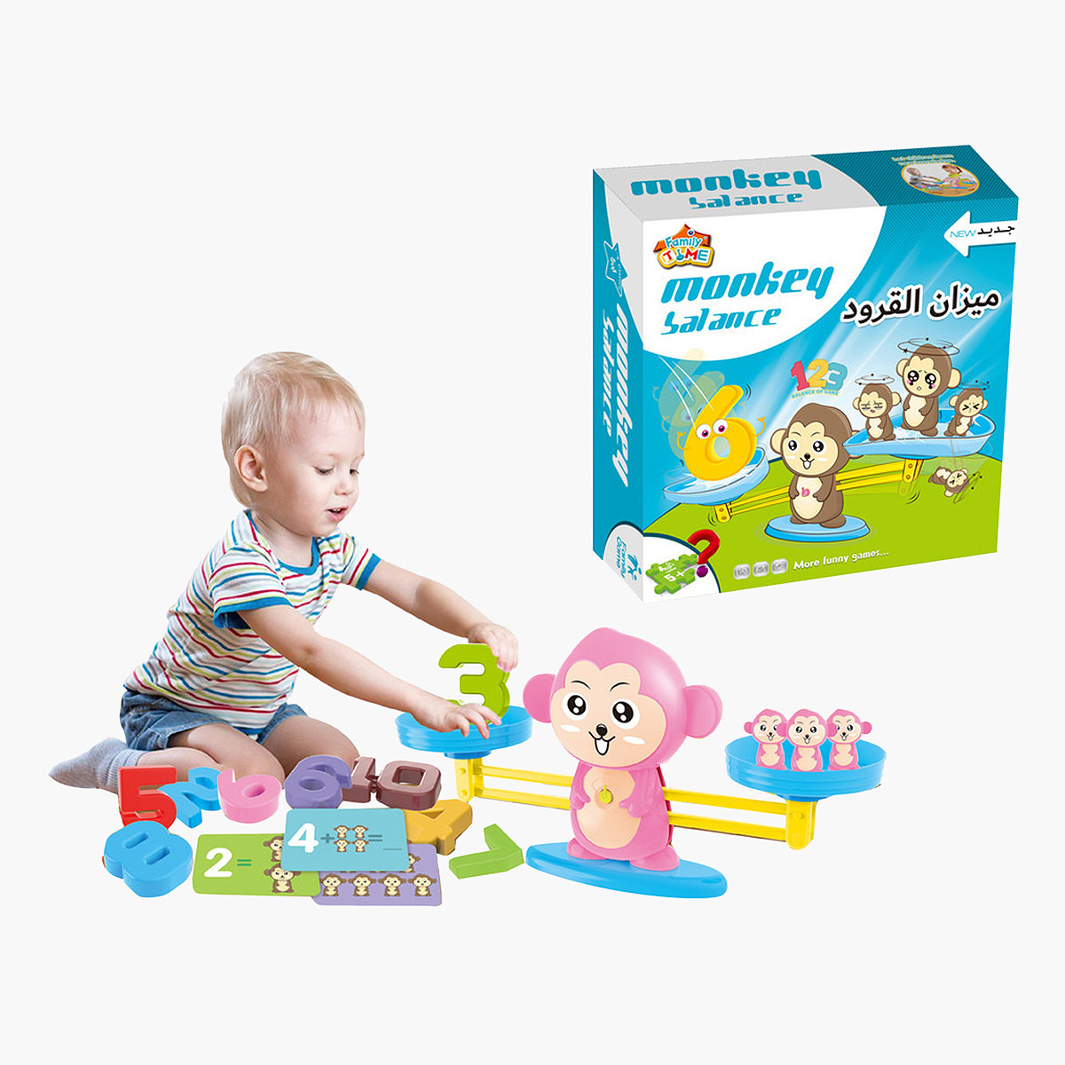 Buy Family Time Monkey Balance Board Game Online Babyshop UAE