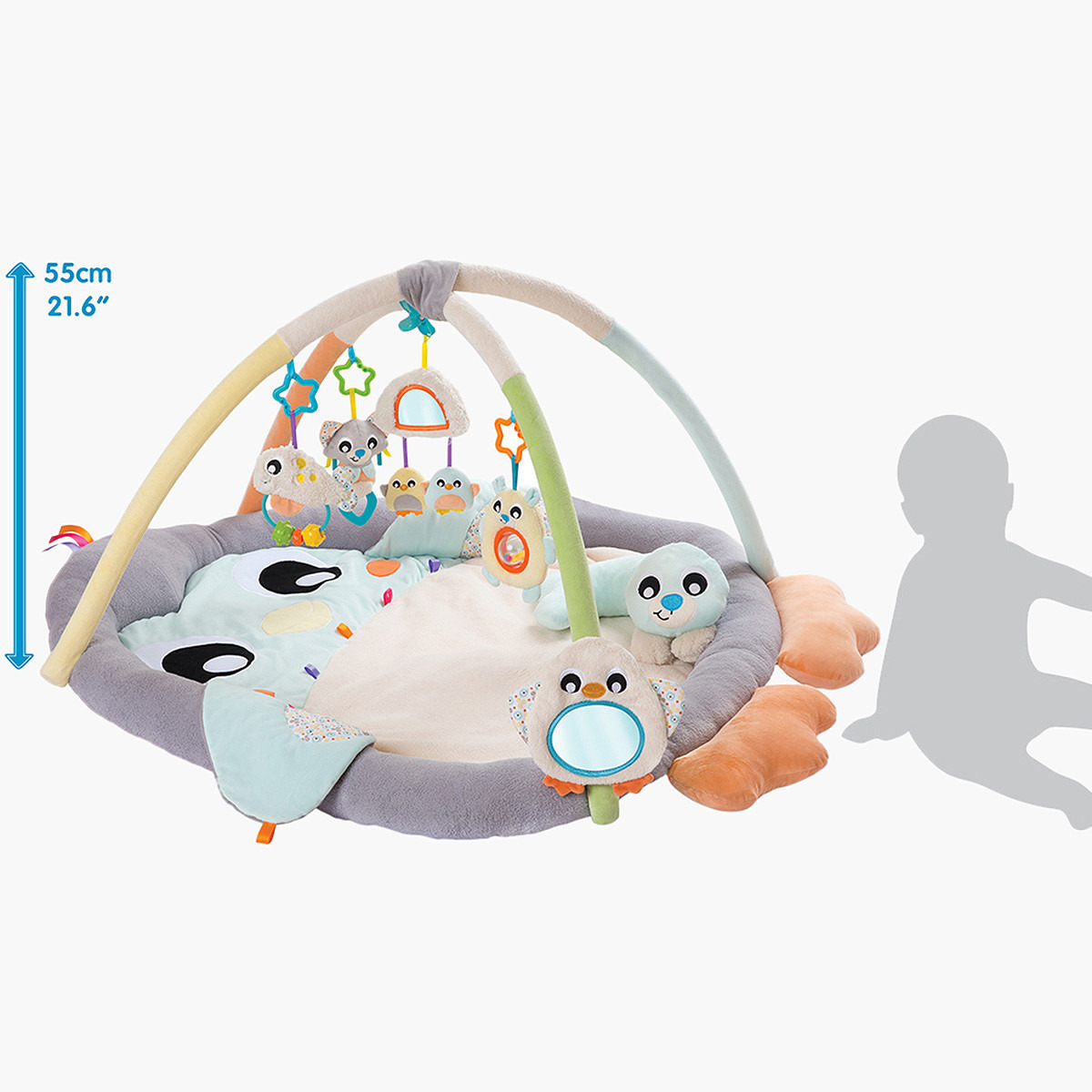 Playgro Snuggle Me Penguin Tummy Time Gym-baby-infantactivity-playgyms-image-4