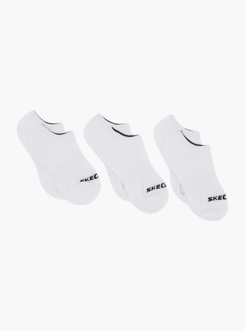 جوارب رياضية مطبوعة بطول الكاحل من سكيتشرز - مجموعة من 3-girls-accessories-socks-image-1