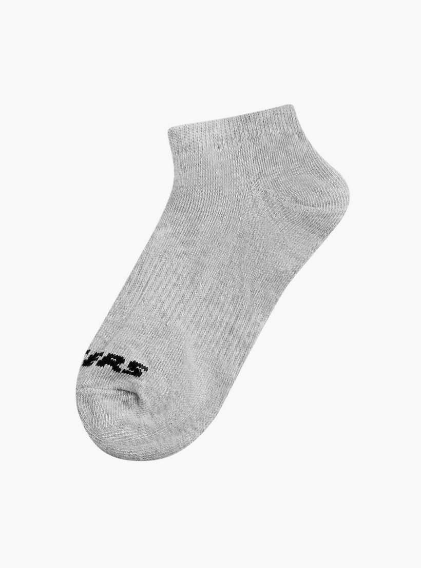 طقم جوارب رياضية 3 أزواج بطول الكاحل من سكتشرز - S114041B-020-girls-accessories-socks-image-2