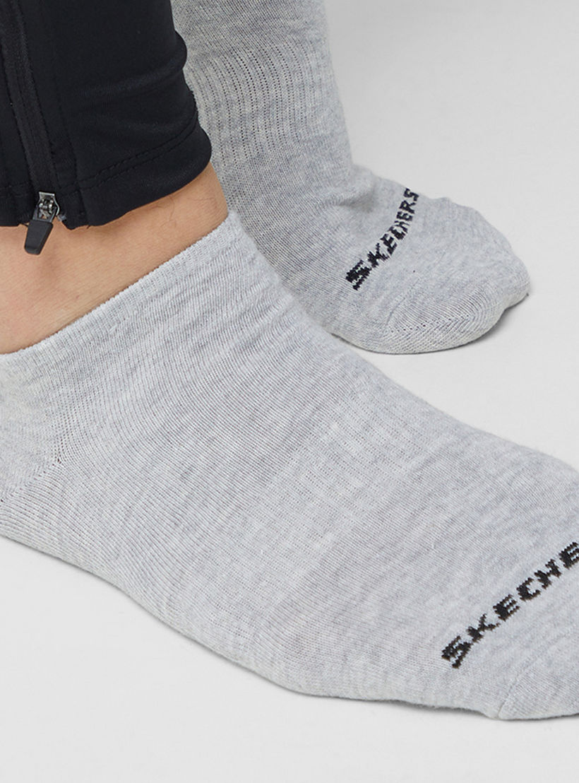 طقم جوارب رياضية 3 أزواج من سكتشرز - S114041D-020-men-socks-image-3