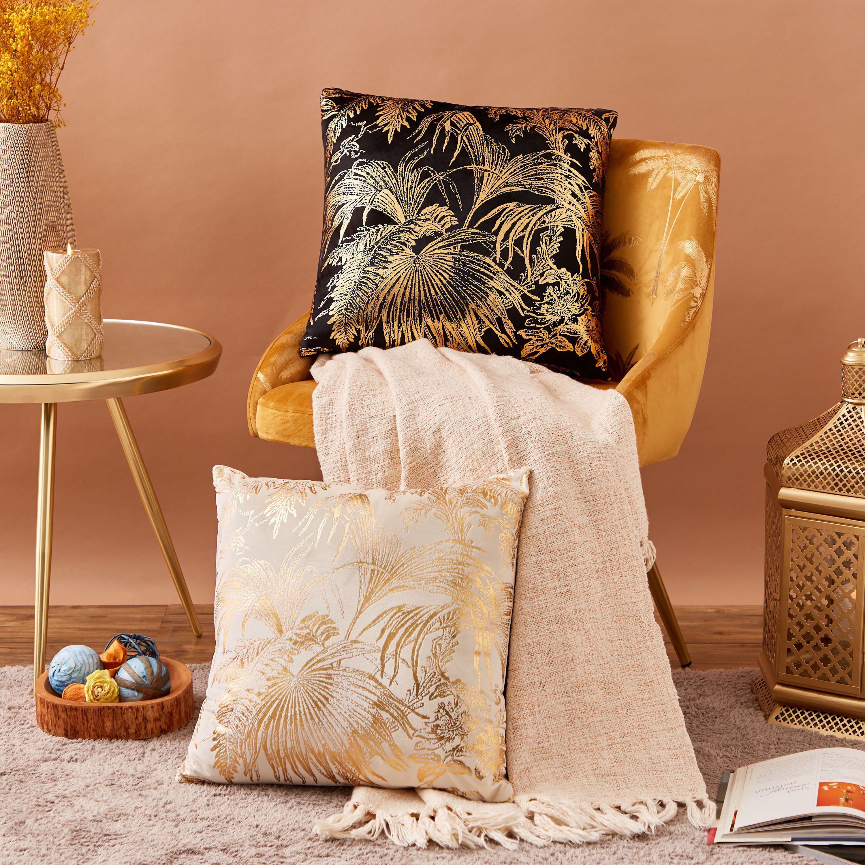Printed Filled Cushion - 45x45 cms-household-cushionsandthrows-cushioncovers-image-4