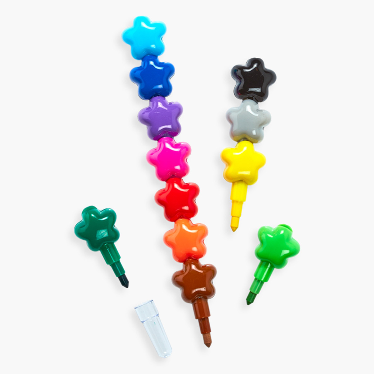 OOLY Stack of Stars Stacking Crayons Set-school-artsandcrafts-image-2