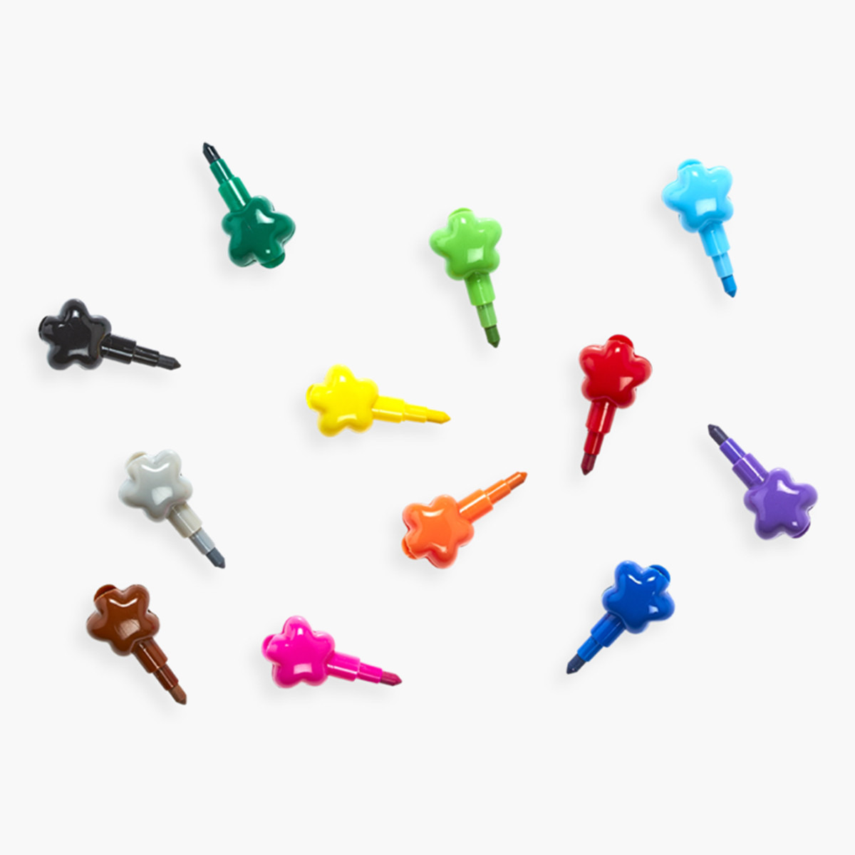 OOLY Stack of Stars Stacking Crayons Set-school-artsandcrafts-image-3