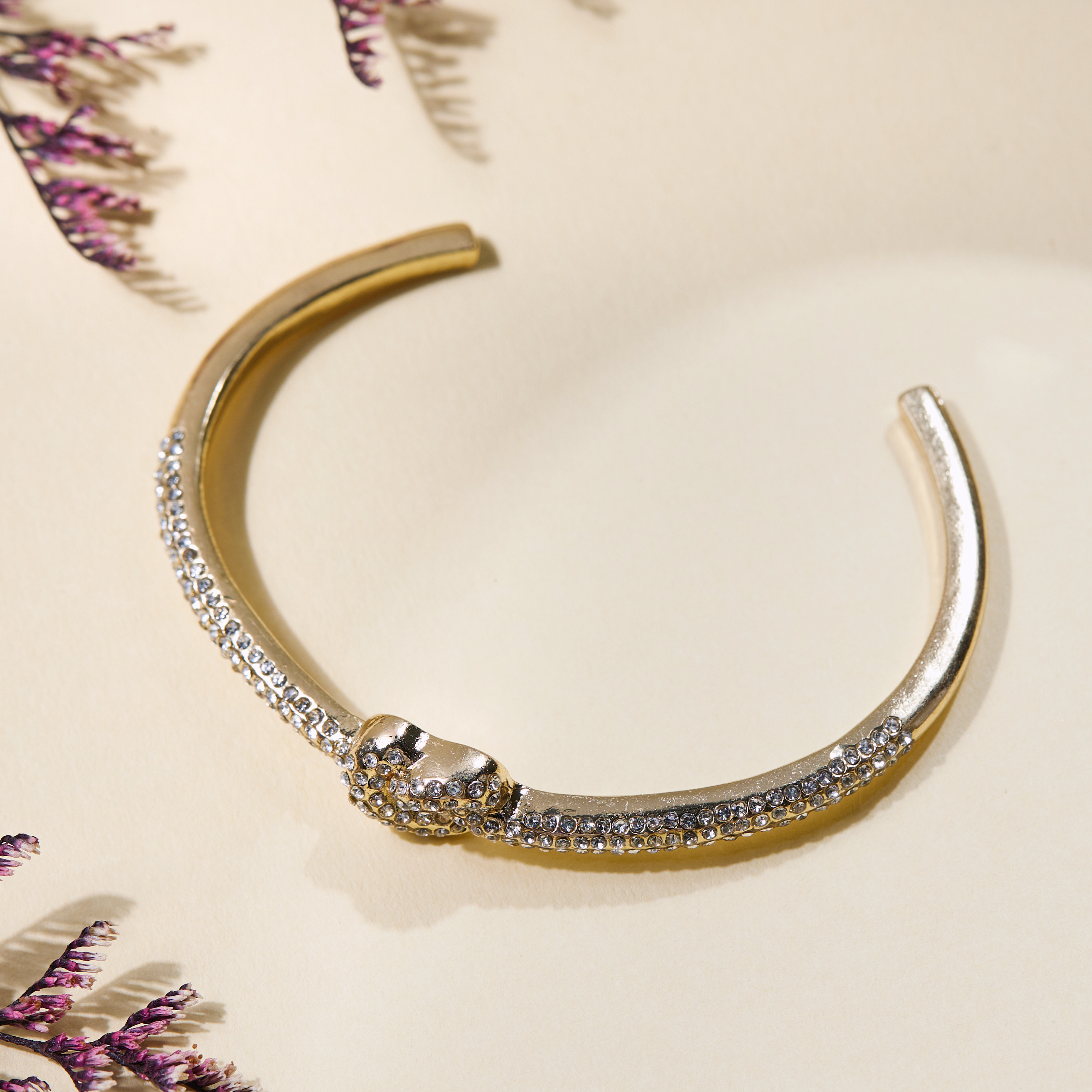 Crystal Studded Open Bracelet-women-watchesandjewellery-jewellery-banglesandbracelets-image-3