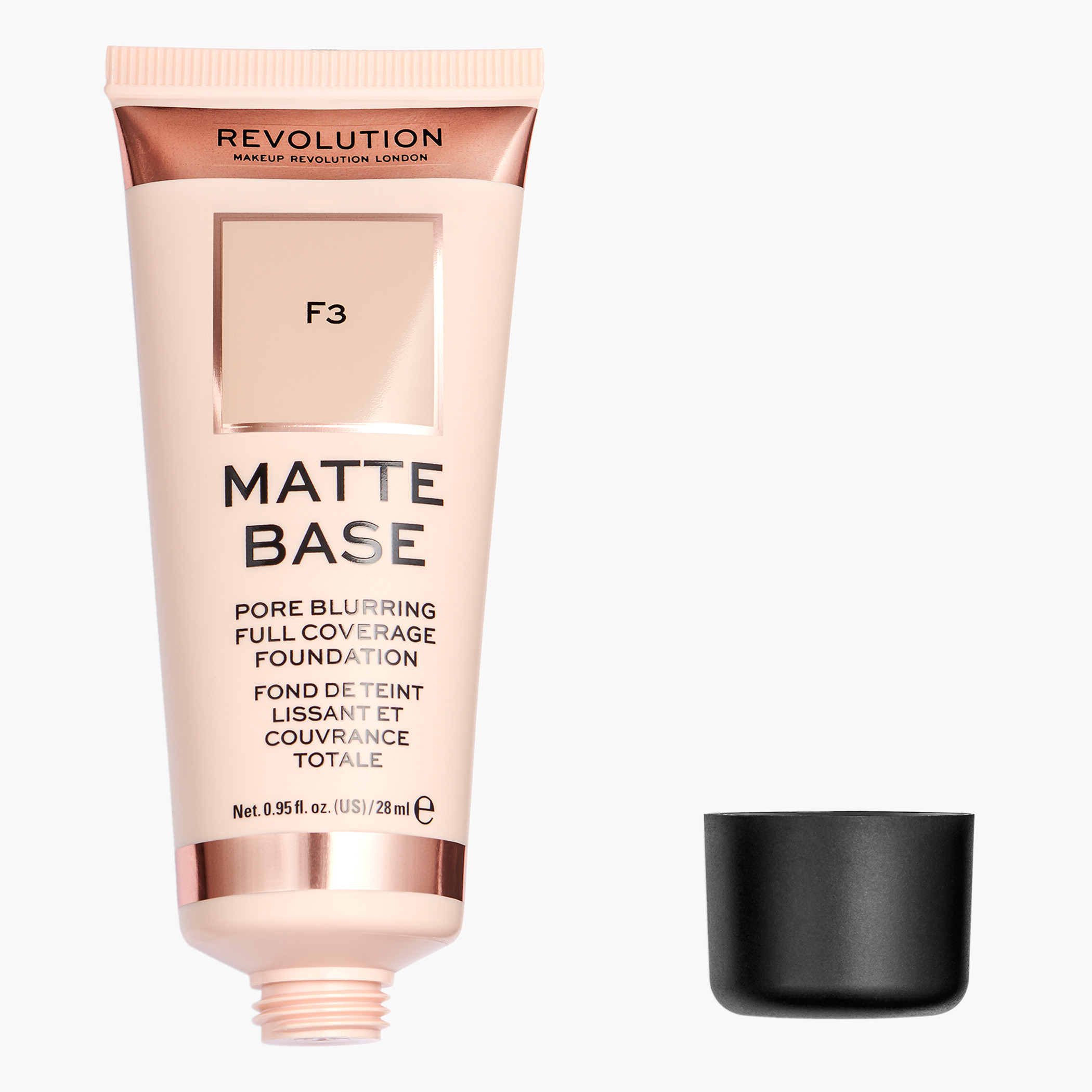 Makeup Revolution Matte Base Foundation - 28 ml-beautyandpersonalcare-makeup-face-foundations-image-1