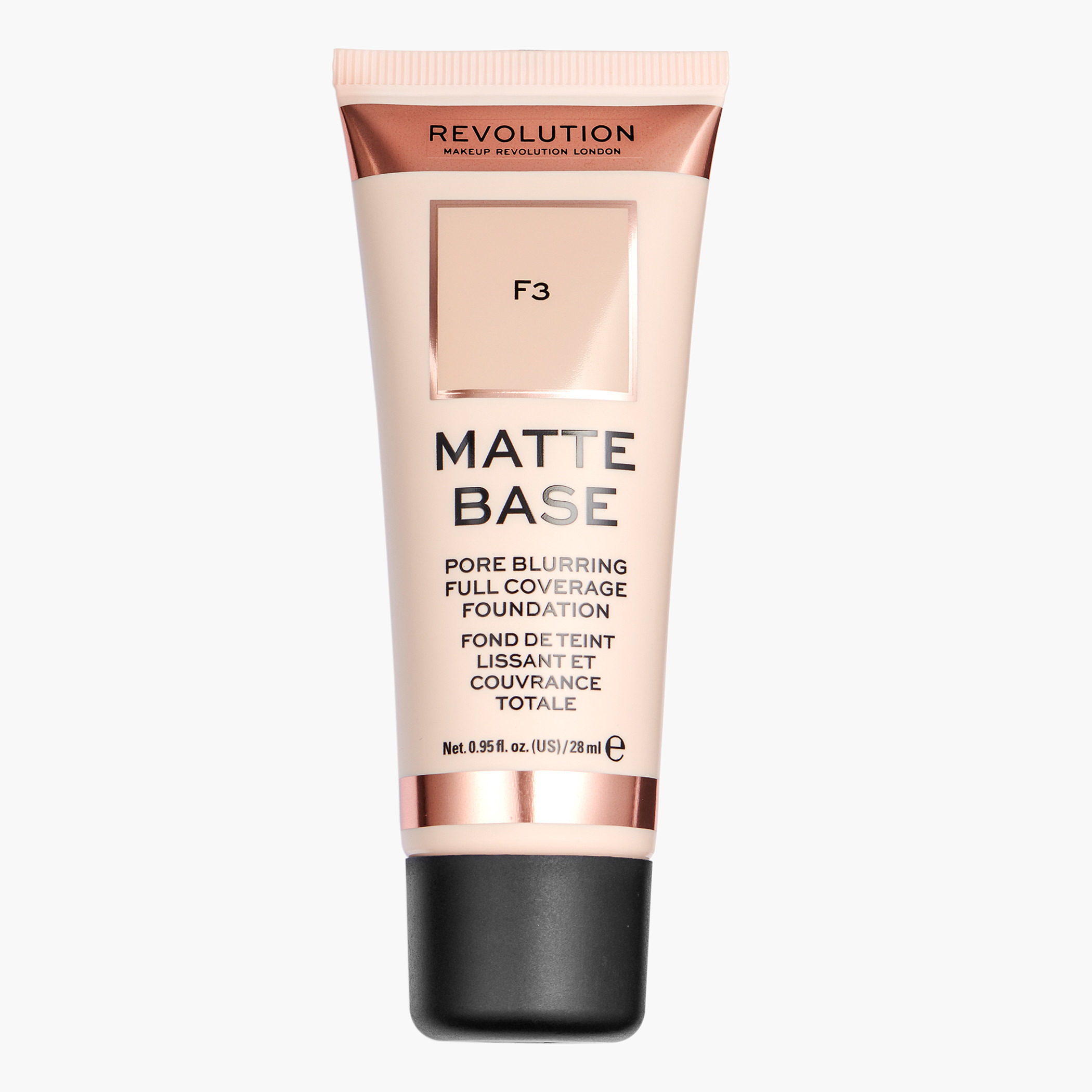 Makeup Revolution Matte Base Foundation - 28 ml-beautyandpersonalcare-makeup-face-foundations-image-3