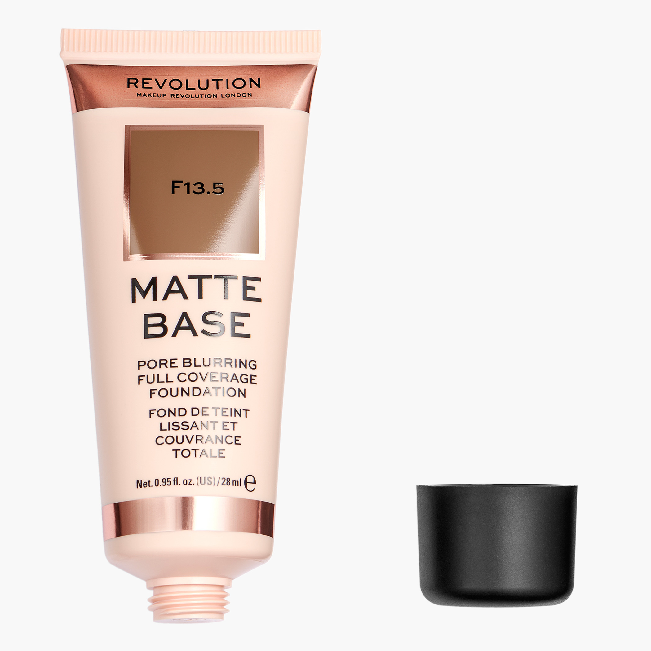 كريم أساس مطفي من ميك أب ريفولوشن - 28 مل-beautyandpersonalcare-makeup-face-foundations-image-1