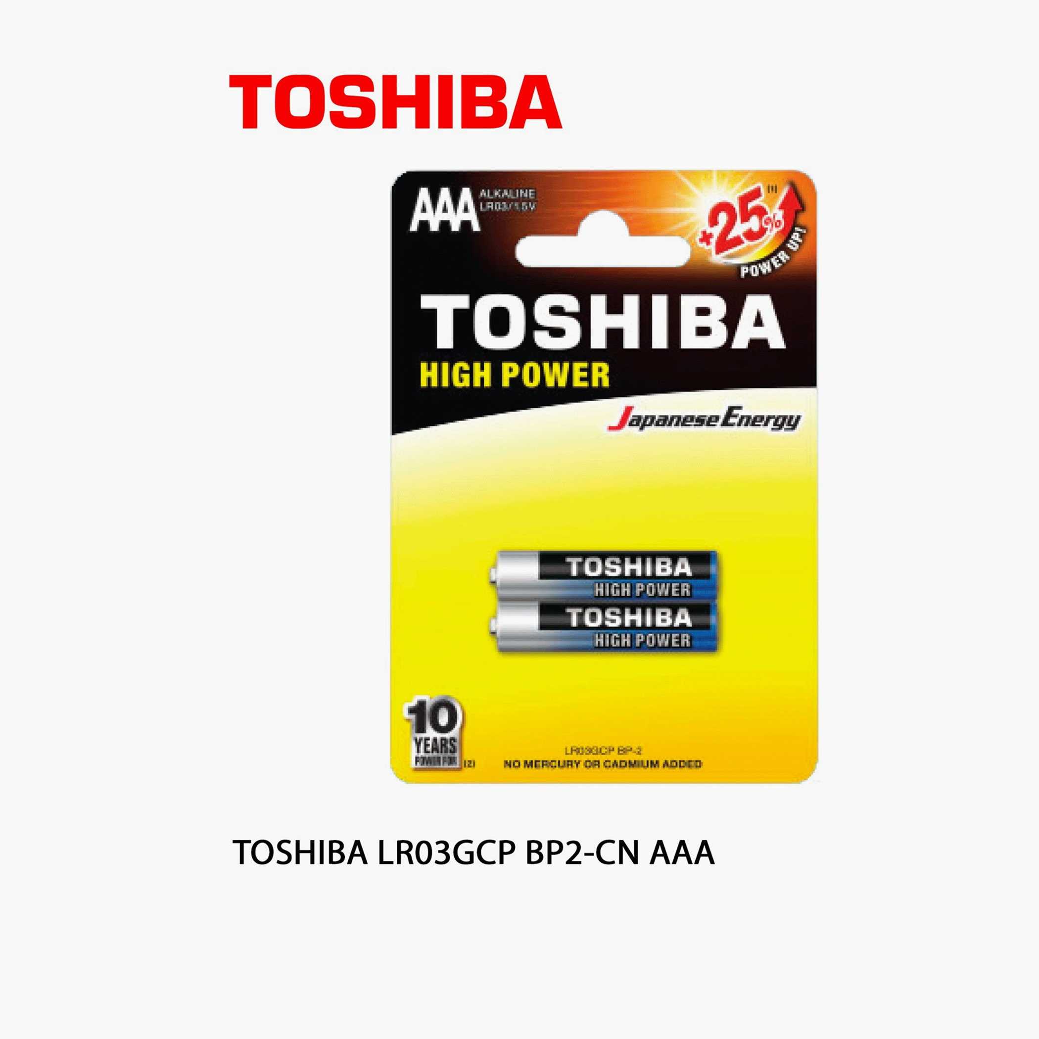 Toshiba High Power AAA Alkaline Battery - Set of 2-electronics-gamesandconsoles-image-1