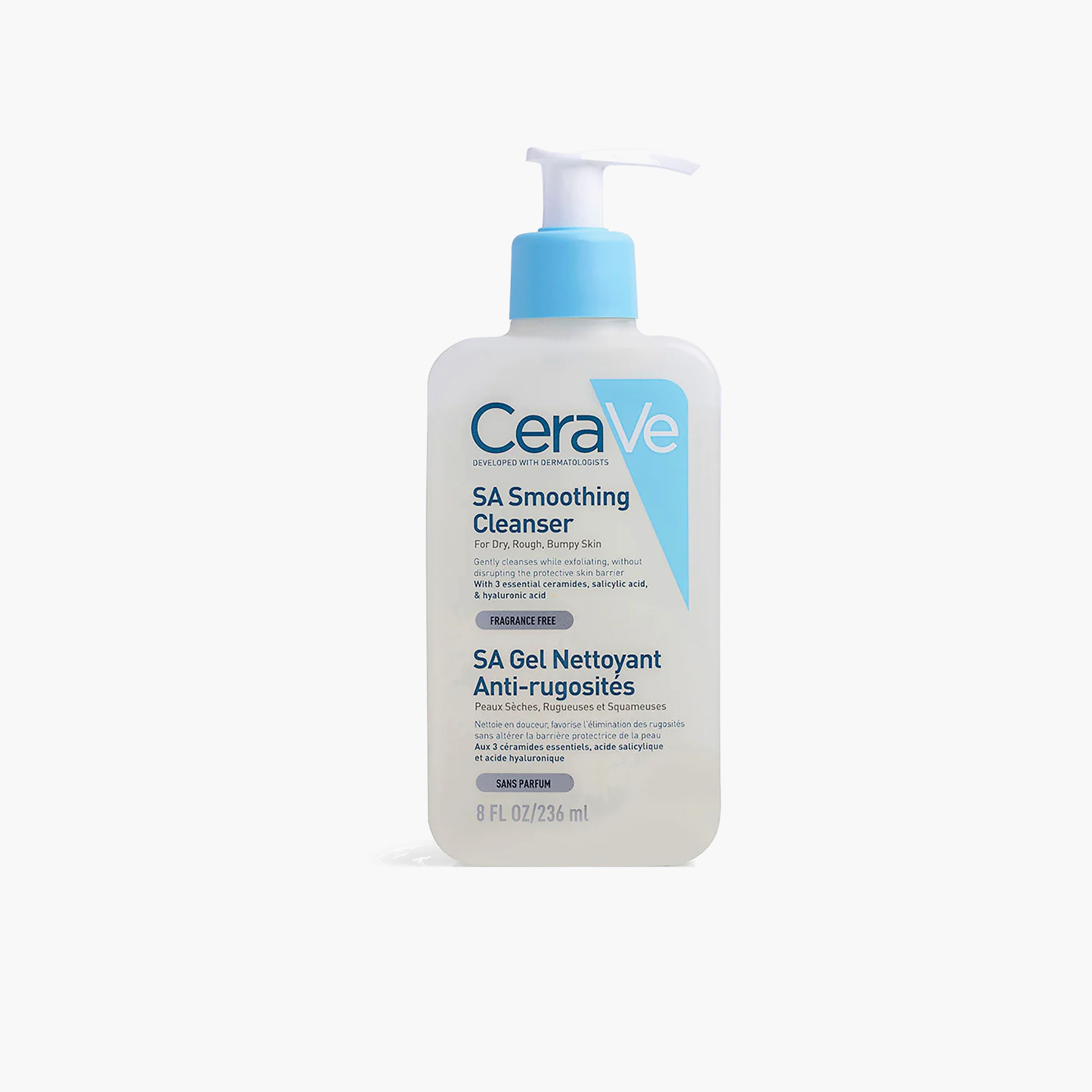 جل غسول "Sa" لتنعيم وتجديد البشرة الجافة والخشنة والمحفبة من سيرافي - 236 مل-beautyandpersonalcare-skin-cleansers-facewashandcleansers-image-1