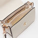 ELLE Textured Satchel Bag with Detachable Strap and Magnetic Closure-Women%27s Handbags-thumbnail-4