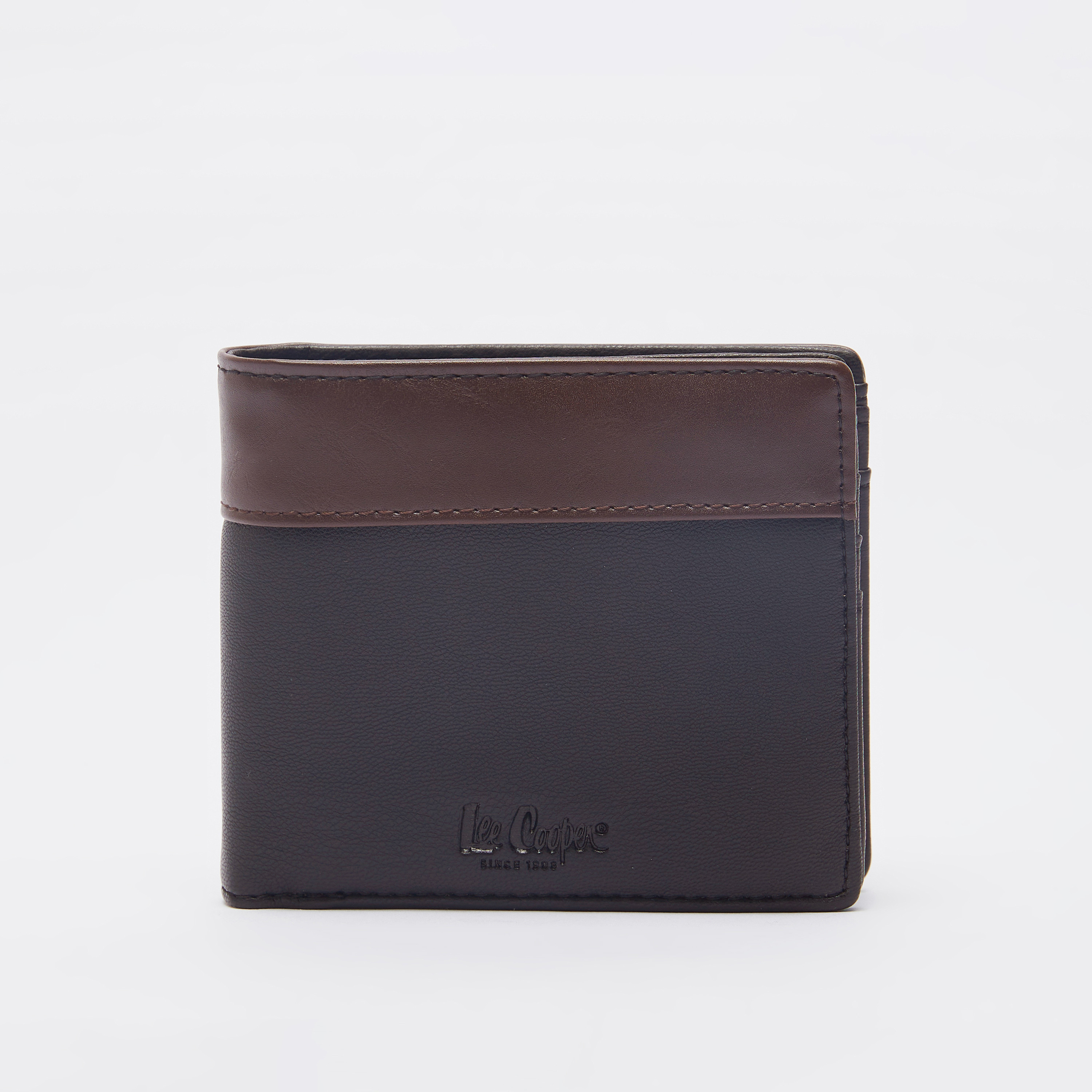 محفظة جلد بطيّة مزدوجة من لي كوبر-men-beltsandwallets-wallets-image-1