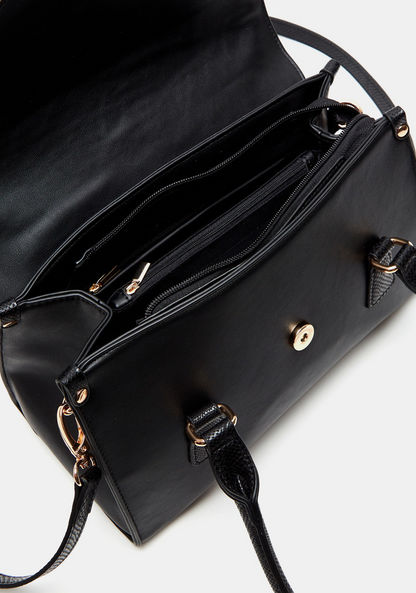 Jane Shilton Satchel Bag with Detachable Strap and Magnetic Closure