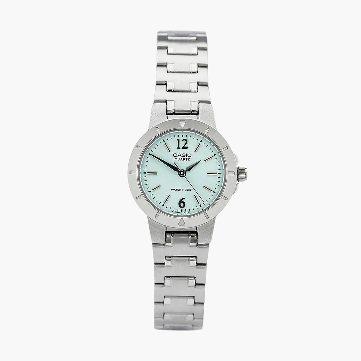 LTP-1177A-3ADF- راقب حزام ستانليس ستيل تناظرية فضة للنساء كاسيو-women-watchesandjewellery-watches-image-1