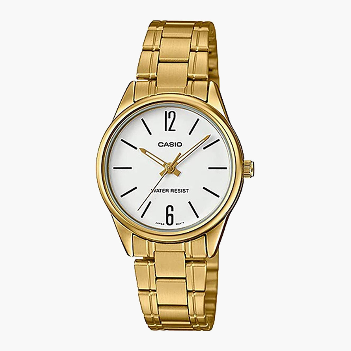 Casio Women Gold Analog Stainless Steel Strap Watch - LTP-V005G-7BUDF-women-watchesandjewellery-watches-image-1