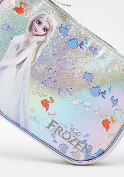 Disney Frozen Print Bag with Adjustable Strap and Zip Closure