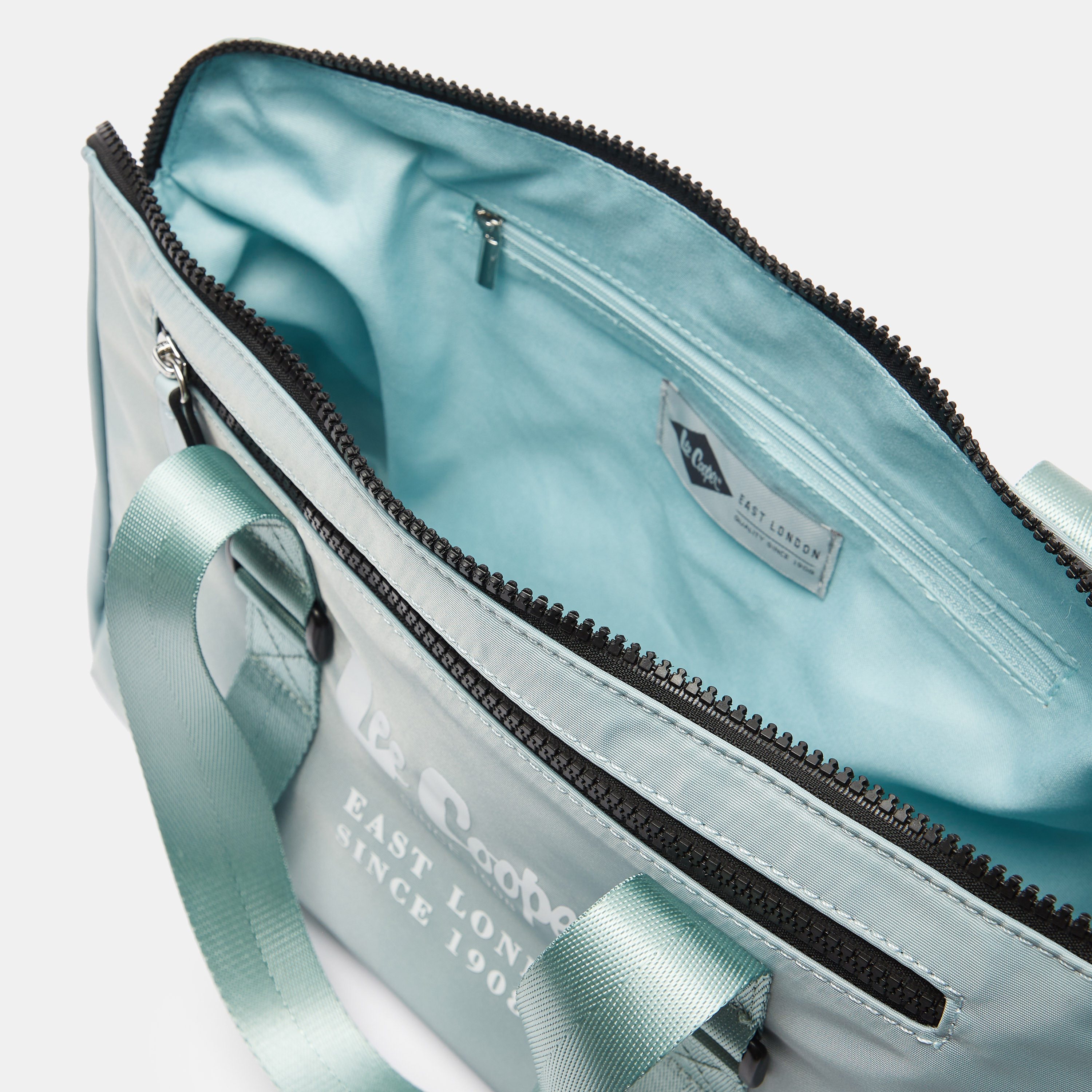 Shop Lee Cooper Bowler Bag with Adjustable Strap and Zip