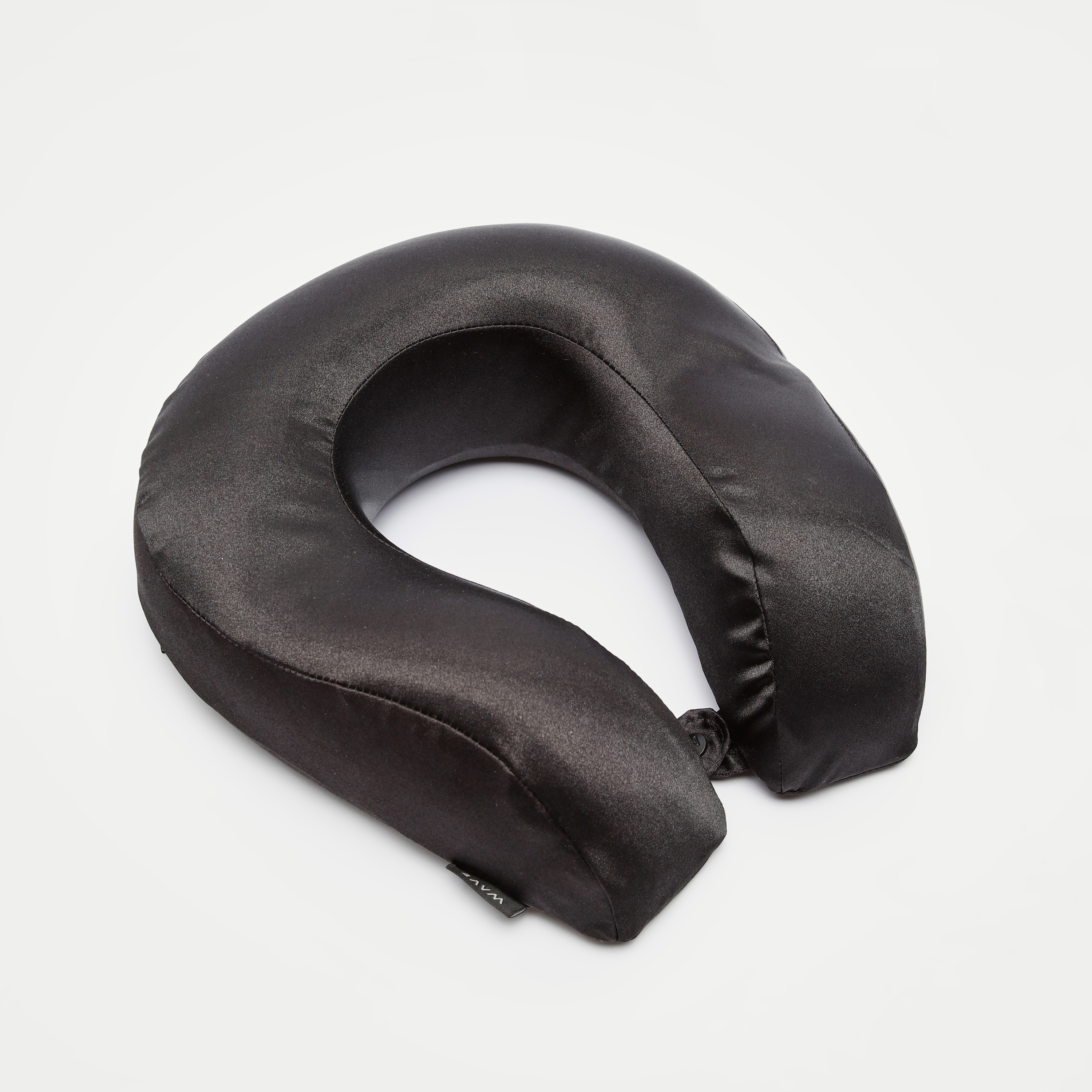 Wave Solid Neck Pillow and Eye Mask Set-travel-accessories-image-3