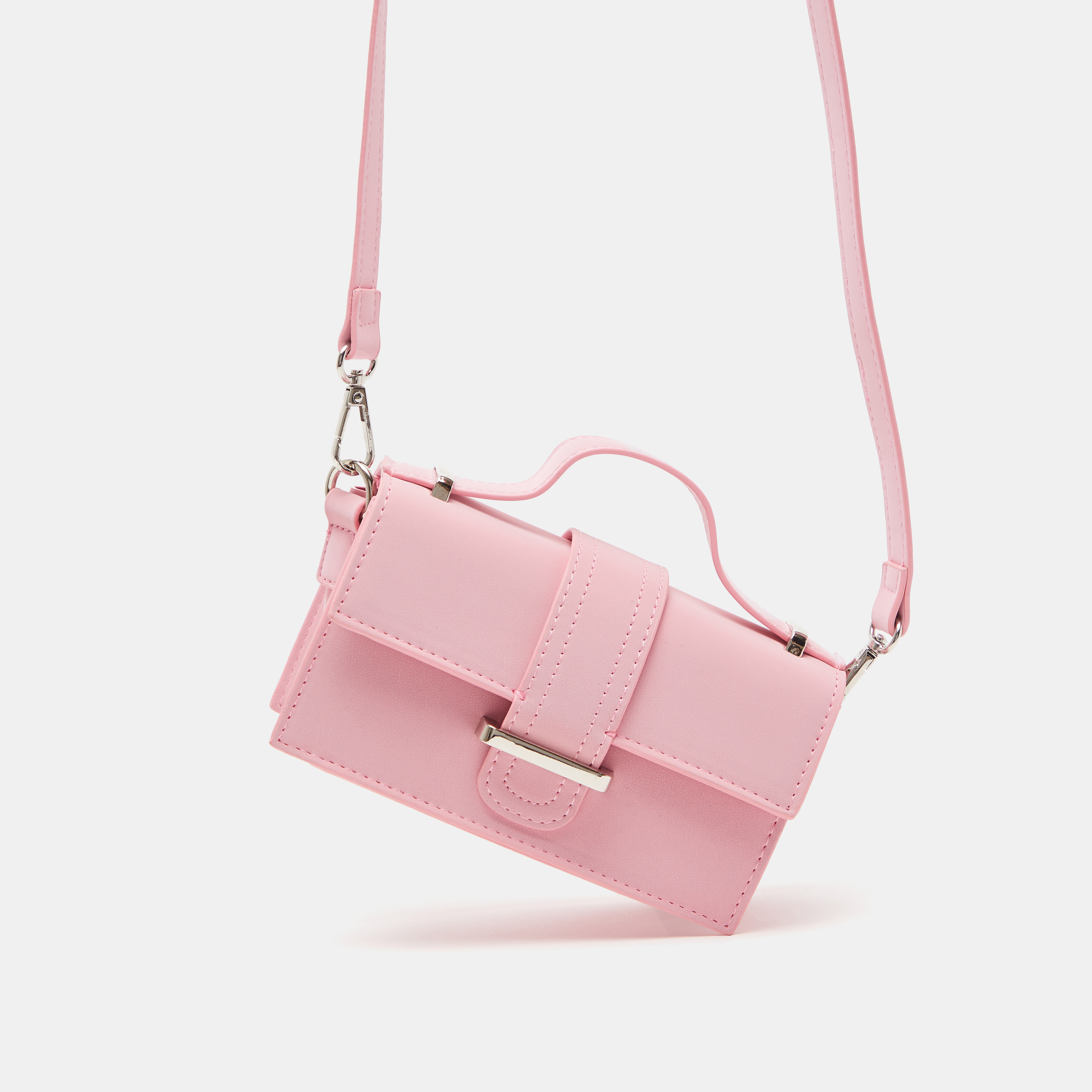 شنطة كروس بودي سادة بحزام قابل للتّعديل مع شنطة صغيرة من هادانا-women-bagsandwallets-handbags-image-2